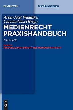 portada Medienrecht Praxishandbuch (in German)