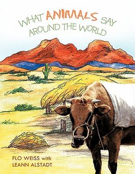 portada what animals say around the world (en Inglés)