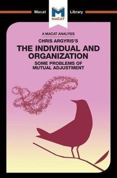 portada An Analysis of Chris Argyris'S Integrating the Individual and the Organization (The Macat Library) (en Inglés)