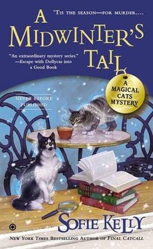 portada A Midwinter's Tail: A Magical Cats Mystery (Magical cat Mystery 6) 
