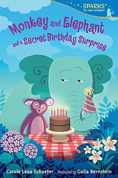 portada Monkey and Elephant and a Secret Birthday Surprise (Candlewick Sparks) (en Inglés)
