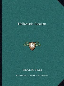 portada hellenistic judaism (en Inglés)