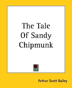 portada the tale of sandy chipmunk (en Inglés)