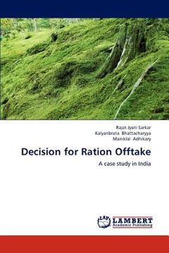 portada decision for ration offtake (en Inglés)