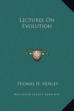 portada lectures on evolution
