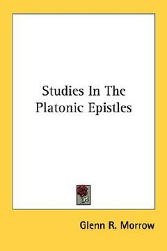 portada studies in the platonic epistles (en Inglés)
