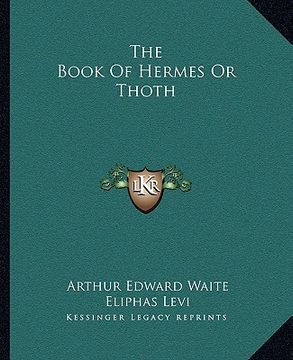 portada the book of hermes or thoth