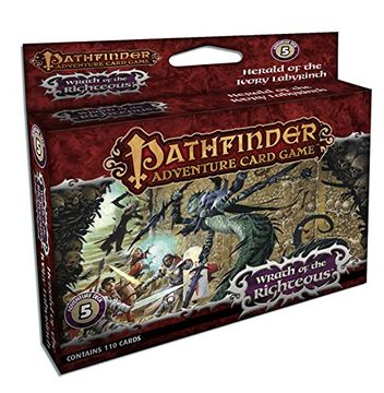 portada Pathfinder Adventure Card Game: Wrath of the Righteous Adventure Deck 5: Herald of the Ivory Labyrinth