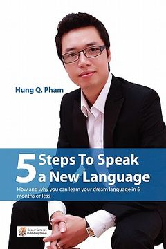 portada 5 steps to speak a new language (en Inglés)