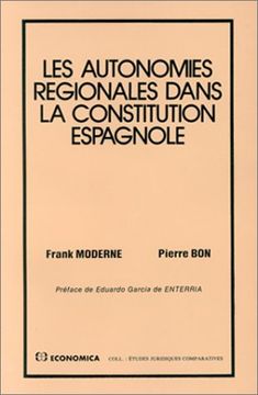 portada Les Autonomies Regionales Dans la Constitution Espagnole