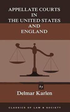 portada Appellate Courts in the United States and England (en Inglés)