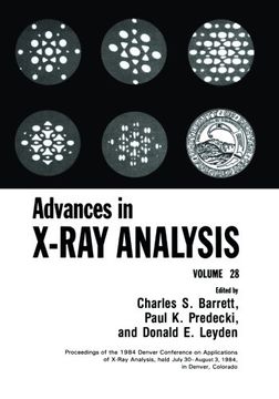 portada Advances in X-Ray Analysis: Volume 28