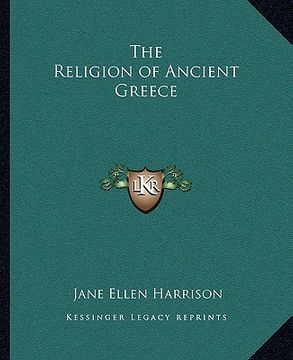 portada the religion of ancient greece (en Inglés)