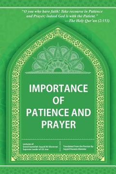 portada Importance of Patience and Prayer (in English)