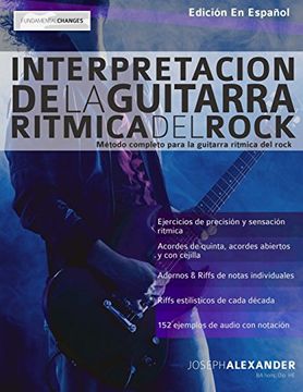 portada Interpretación de la Guitarra Rítmica del Rock: Método Completo Para la Guitarra Rítmica del Rock