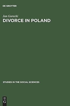 portada Divorce in Poland (Studies in the Social Sciences) (en Inglés)