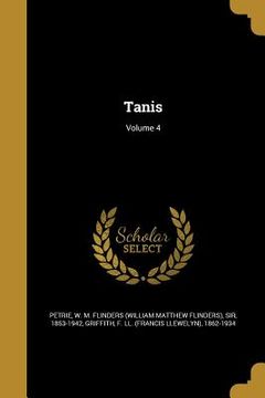 portada Tanis; Volume 4 (en Inglés)