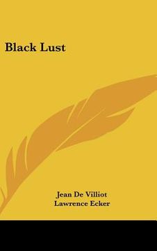 portada black lust (in English)