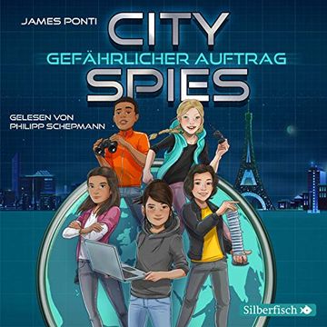portada City Spies 1: Gefährlicher Auftrag: 4 cds (1) (en Alemán)