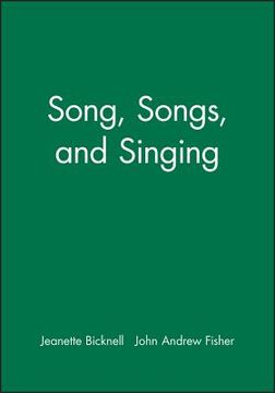 portada Song, Songs, and Singing (en Inglés)