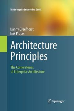 portada Architecture Principles: The Cornerstones of Enterprise Architecture (en Inglés)