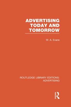 portada advertising today and tomorrow (rle advertising) (en Inglés)