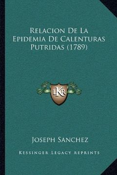 portada Relacion de la Epidemia de Calenturas Putridas (1789)