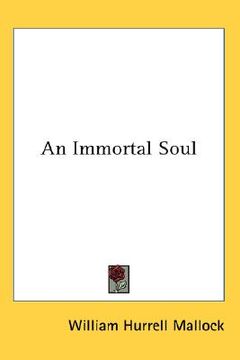 portada an immortal soul (en Inglés)