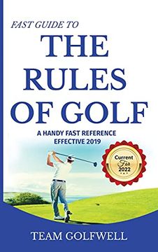 portada Fast Guide to the Rules of Golf: A Handy Fast Guide to Golf Rules 2020-21 (in English)