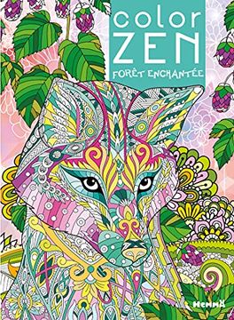 portada Color zen - Forêt Enchantée (en Francés)