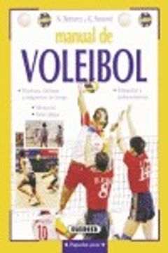 portada manual de voleibol,tecnicas, tacticas y esquemas de juego