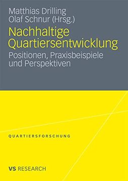 portada Nachhaltige Quartiersentwicklung: Positionen, Praxisbeispiele und Perspektiven (in German)