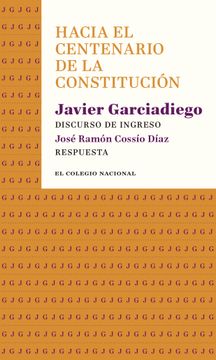 portada Hacia el centenario de la Constitución