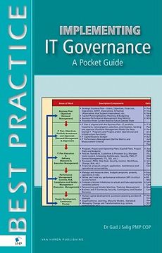 portada implementing it governance: a pocket guide