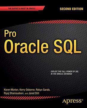 portada Pro Oracle sql (Expert'S Voice in Oracle) (en Inglés)