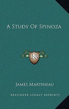 portada a study of spinoza