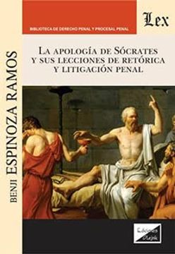 portada Apologia de Socrats y sus Lecciones de Retorica y Litigacion Penal, la