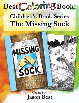 portada Best Coloring Book: Children's Book Series - The Missing Sock (in English)
