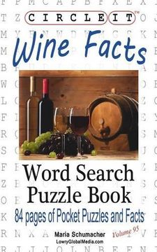 portada Circle It, Wine Facts, Word Search, Puzzle Book