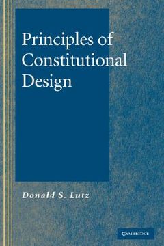 portada Principles of Constitutional Design 