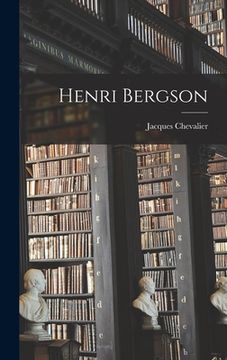 portada Henri Bergson (en Inglés)