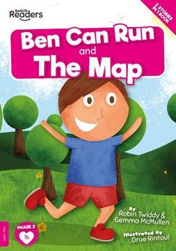 portada Ben can run and the map (Booklife Readers) (en Inglés)