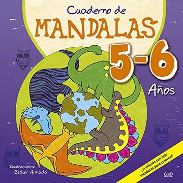 portada Cuaderno De Mandalas 5-6 Años Nv (in Spanish)