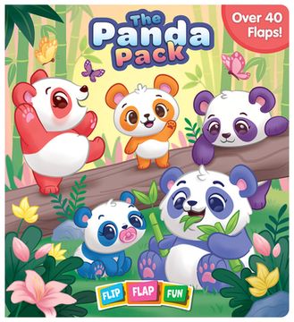 portada The Panda Pack Flip Flap Fun Book (en Inglés)