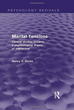 portada Marital Tensions: Clinical Studies Towards a Psychological Theory of Interaction (Psychology Revivals) (en Inglés)