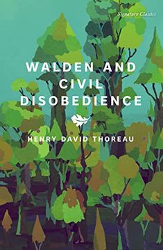 portada Walden and Civil Disobedience (Signature Classics) (en Inglés)