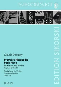 portada Premiere Rhapsodie; Petit Piece (en Alemán)