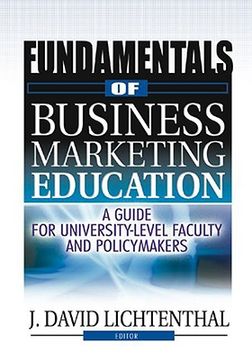 portada fundamentals of business marketing education: a guide for university-level faculty and policymakers