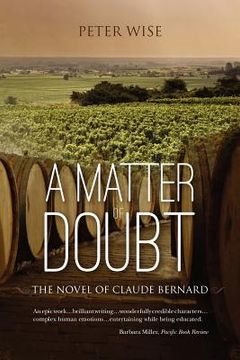 portada a matter of doubt - the novel of claude bernard (en Inglés)