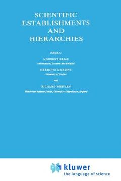 portada scientific establishments and hierarchies (en Inglés)
